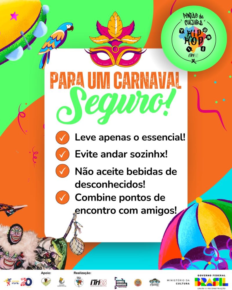 Carnaval seguro!!!