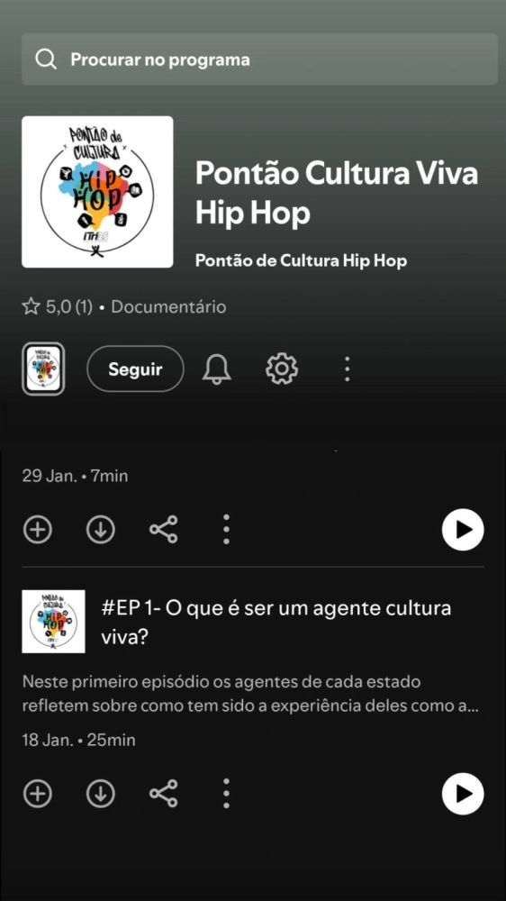 Podcast do Pontão!!!